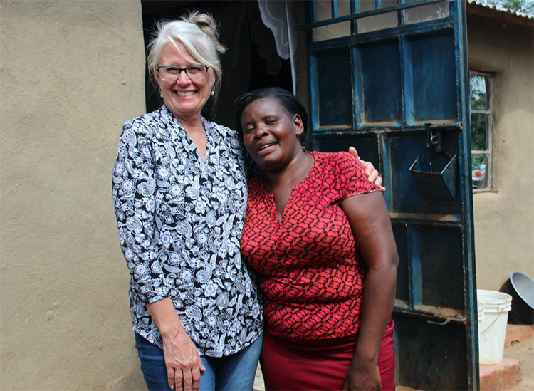Image of Miriam, a widow in Kenya