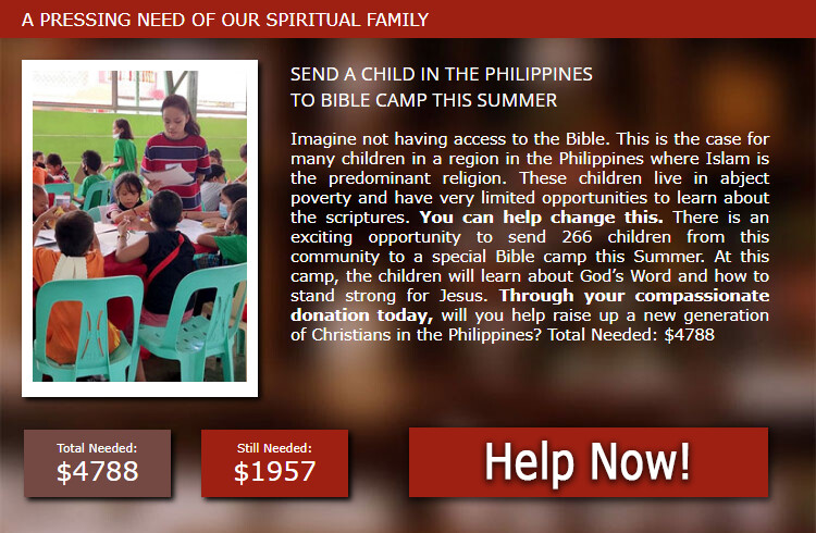 Contribute to the Unreached People Groups Ministry