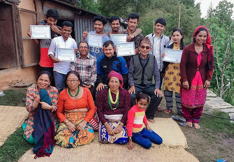Picture of church planters in Nepal
