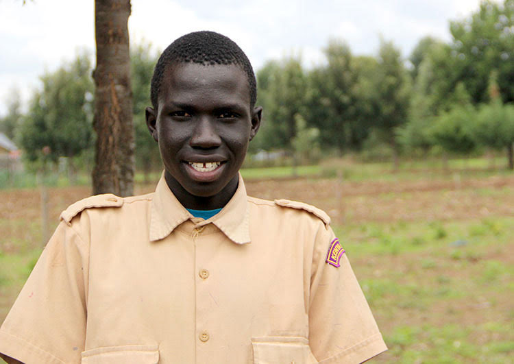 Picture of Daniel, a refugee from Kenya