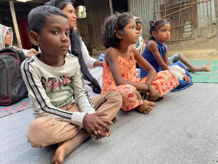 Image of children in India