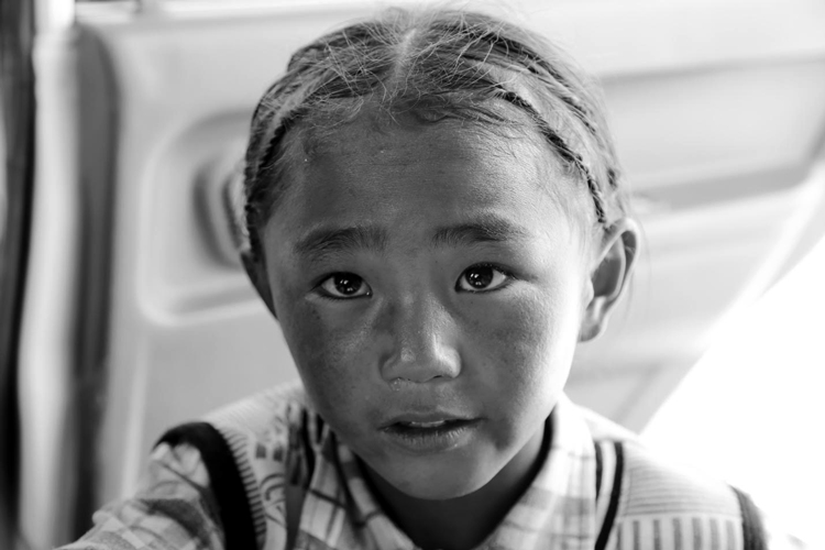 Image of child from unreached people group